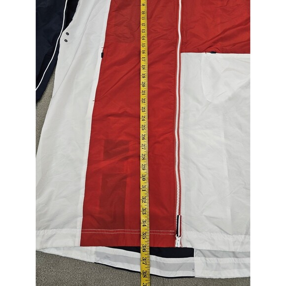 Lacoste Men's SPORT French Sporting Spirit Edition Oversized Raincoat M/L Multi - Picture 4 of 11